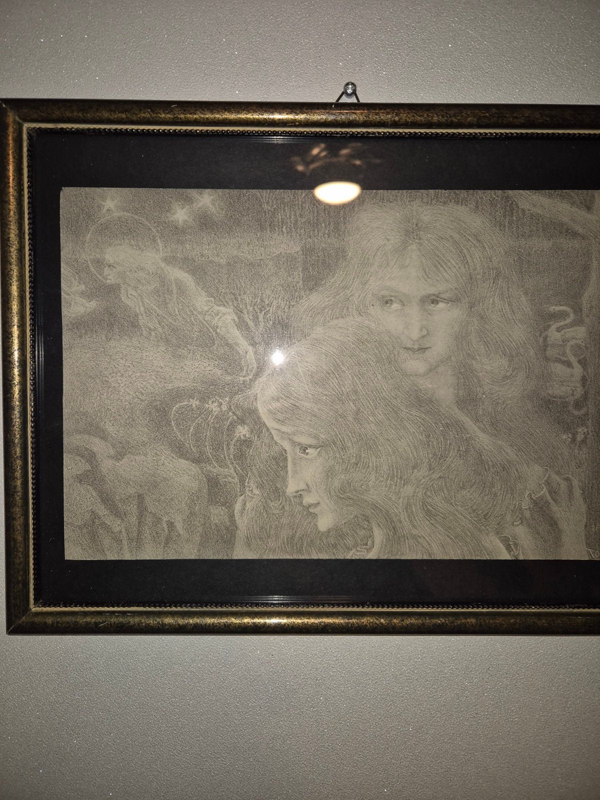 Jan Toorop De Zaaier 1895, Portret en Figuren, Ophalen of Verzenden, Overige techniek, Gesigneerd in de plaat
