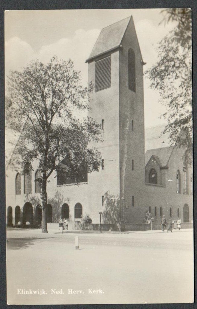 Oude ansicht - Elinkwijk - Ned. Herv. Herk - Utr., Ophalen of Verzenden, 1940 tot 1960, Gelopen, Utrecht
