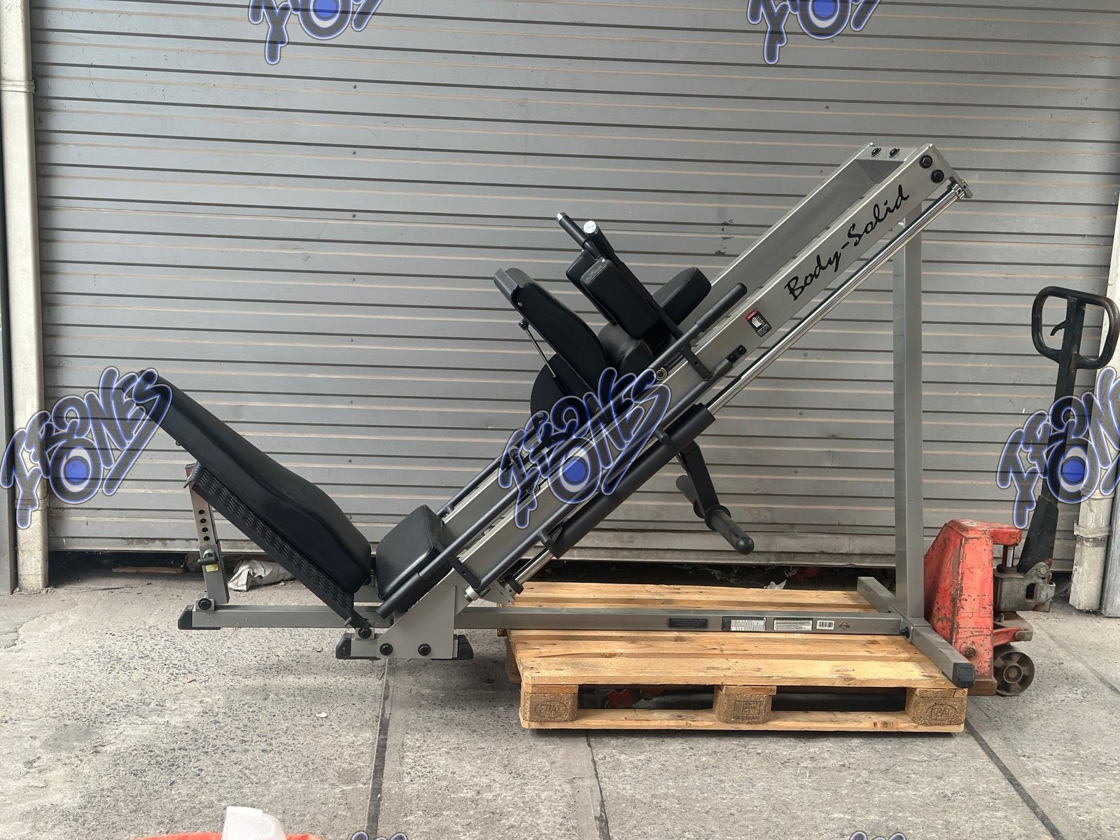 Bodysolid GLPH2100 hack squat / leg press, Ophalen of Verzenden, Zo goed als nieuw, Overige typen