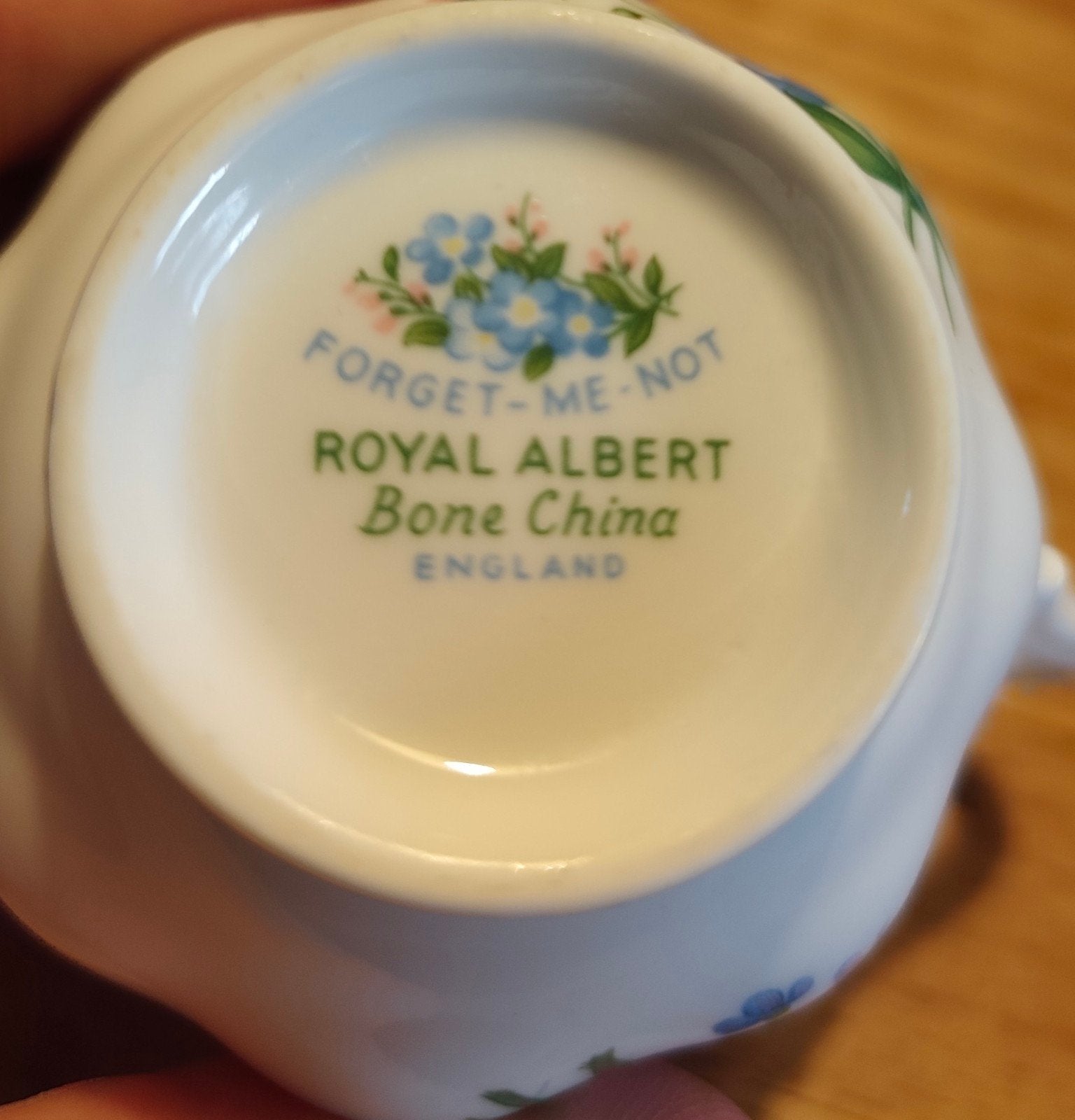Royal Albert Forget-Me-Not theekopjes met schotels, Ophalen of Verzenden