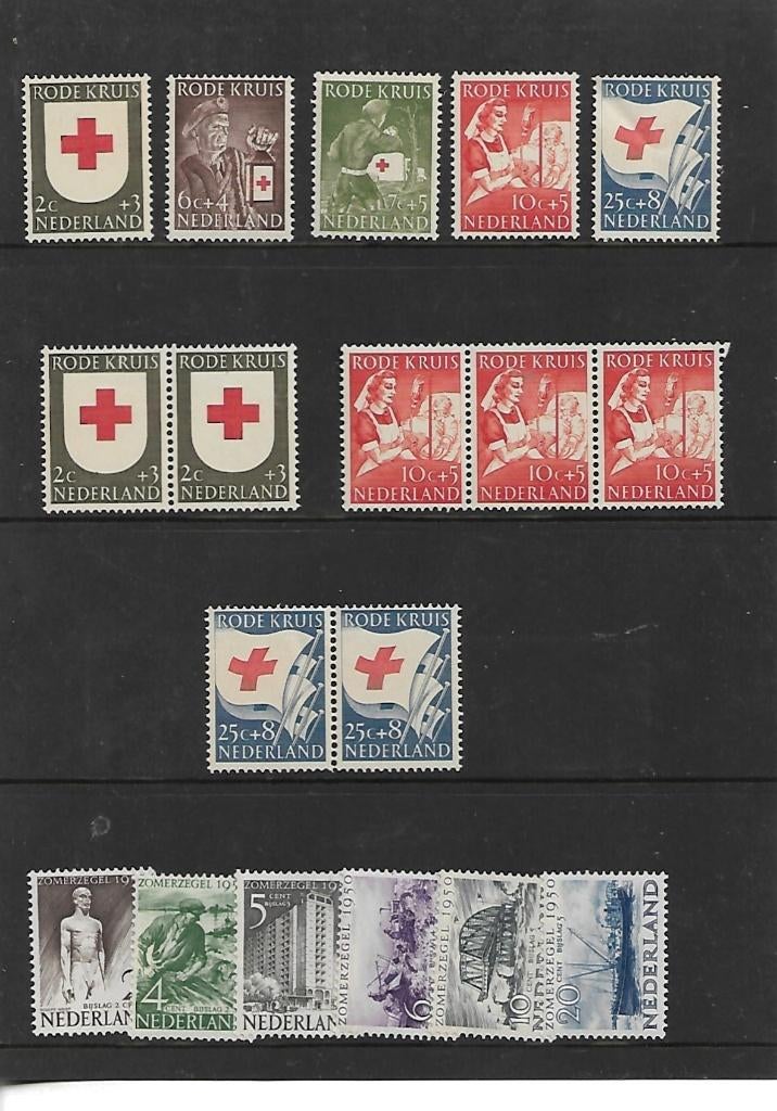 Jo Kavel postfris zie scan, Postzegels en Munten, Postzegels | Nederland, Ophalen of Verzenden, Postfris