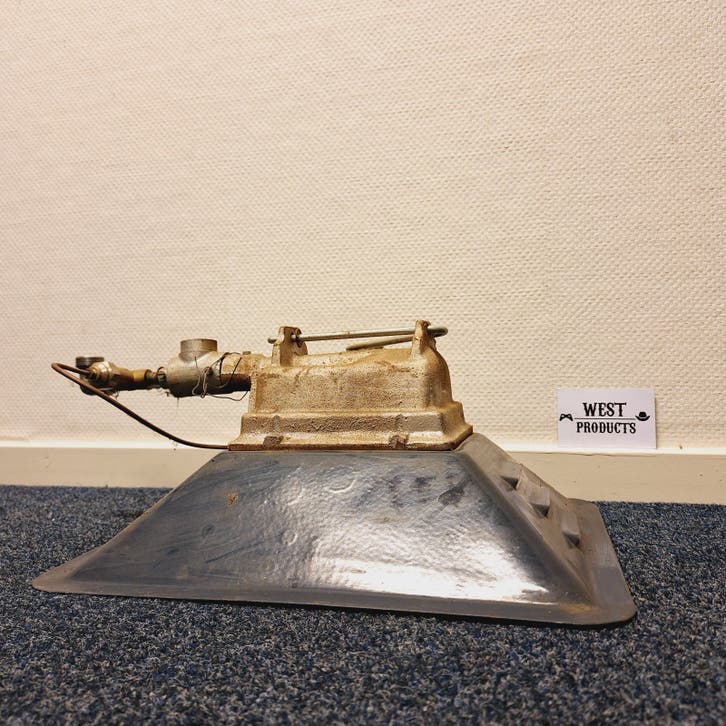 Terrasverwarmer met Metalen Kap (Zwart)