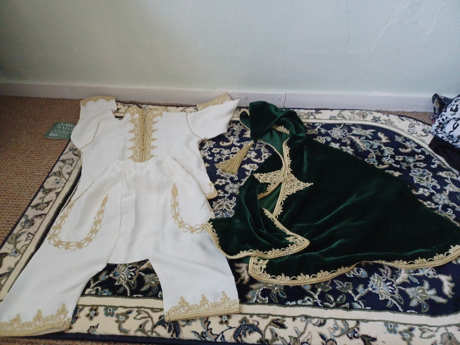 Traditionele Marokkaanse kleding set voor kinderen, Ophalen of Verzenden, Zo goed als nieuw, Onbekend, Jongen