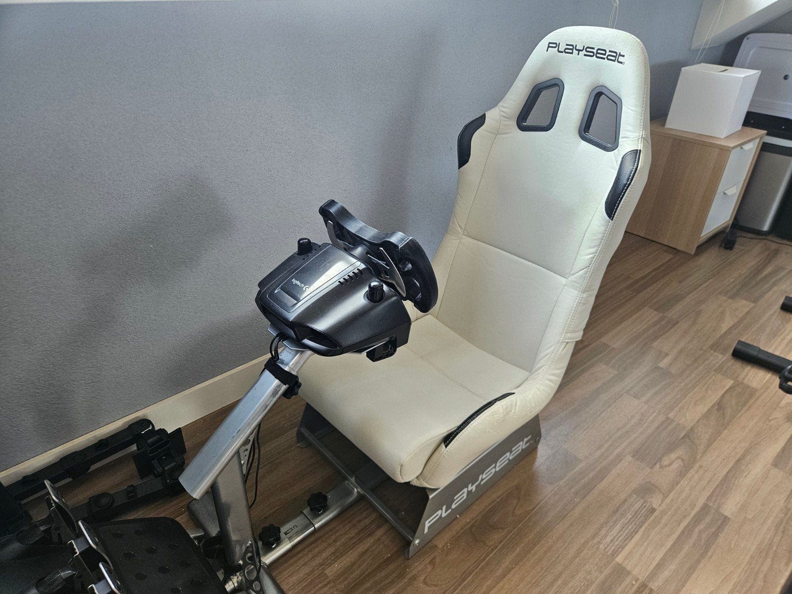 Playseat Evolution Wit - Race Simulator Stoel, Ophalen, Racestoel, Gebruikt, Playseat
