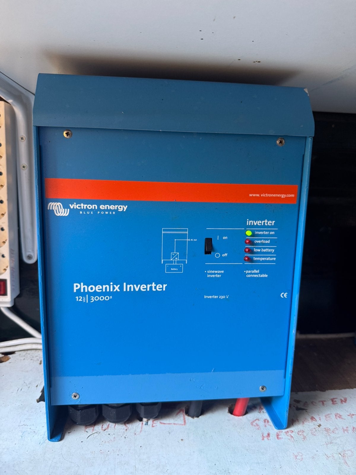 Victron Phoenix Inverter 12/3000 inclusief TS Enovetions, Ophalen, Zo goed als nieuw, Overige typen