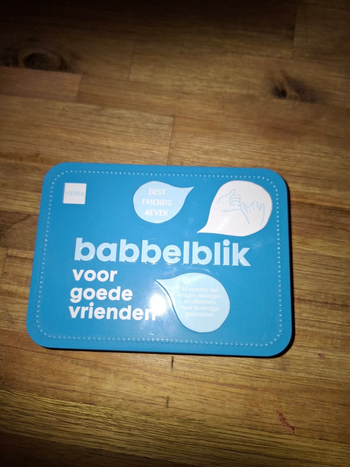 Hema Babbelblik voor goede vrienden - Best Friends 4Ever, Ophalen, Hema, Vijf spelers of meer, Zo goed als nieuw
