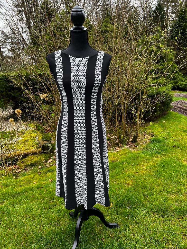 Joseph Ribkoff jurk zwart-wit maat 40, Kleding | Dames, Jurken, Maat 38/40 (M), Zwart, Ophalen of Verzenden, Zo goed als nieuw