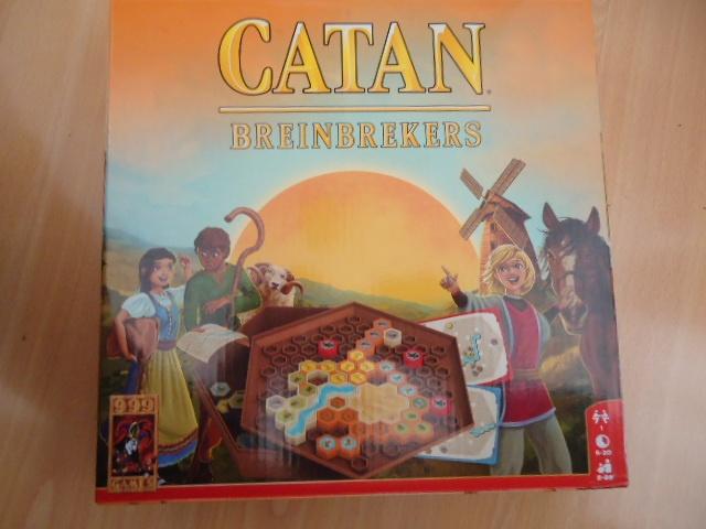 Catan Breinbrekers, compleet en zgan. 999 games, Ophalen of Verzenden, Minder dan 500 stukjes, Zo goed als nieuw