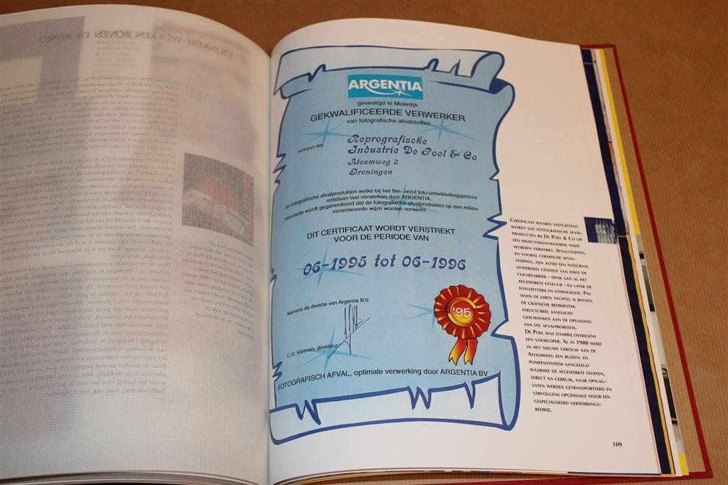 De Poel PrePress — 50 Jaar Vernieuwing — Jubileumboek 1999, Ophalen of Verzenden, Zo goed als nieuw