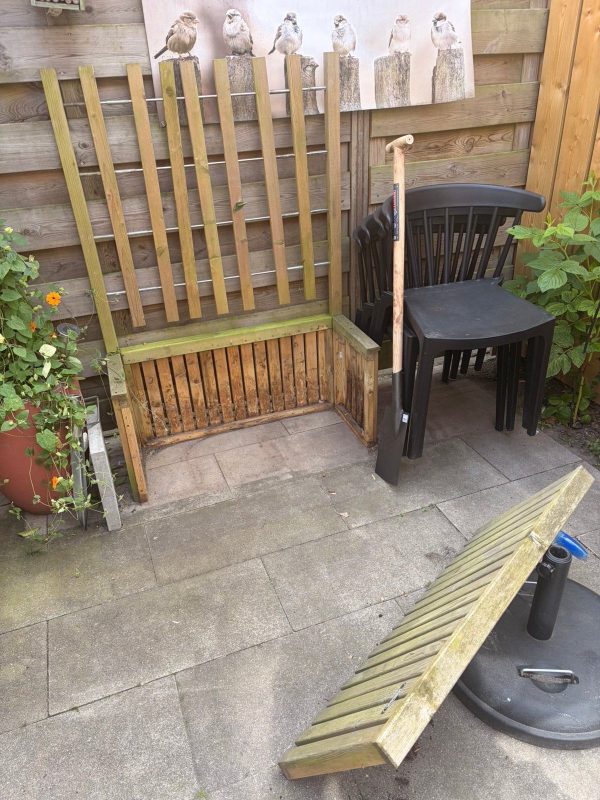 Gratis af te halen, Tuin en Terras, Ophalen, Gebruikt, Hout