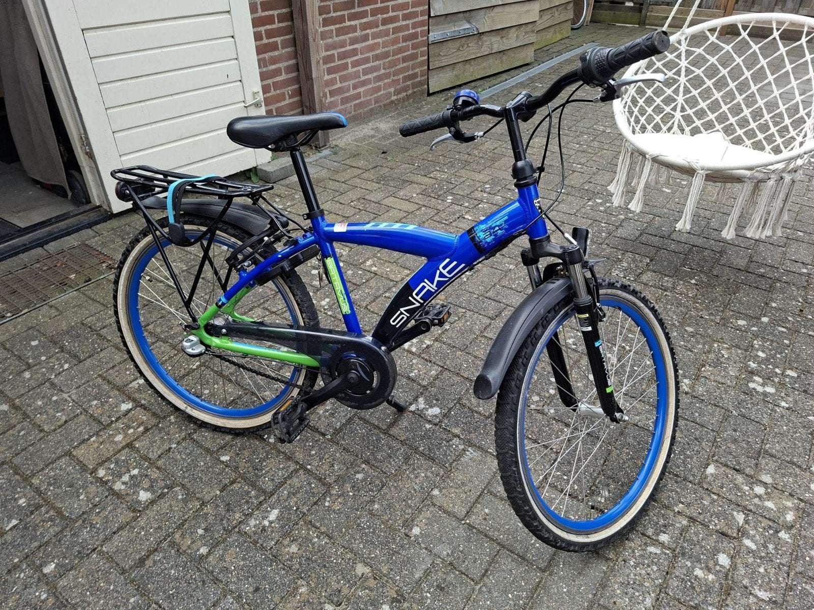 Batavus Snake 24 inch, Fietsen en Brommers, Fietsen | Kinderfietsjes, Ophalen, 20 inch of meer, Gebruikt, Velgrem