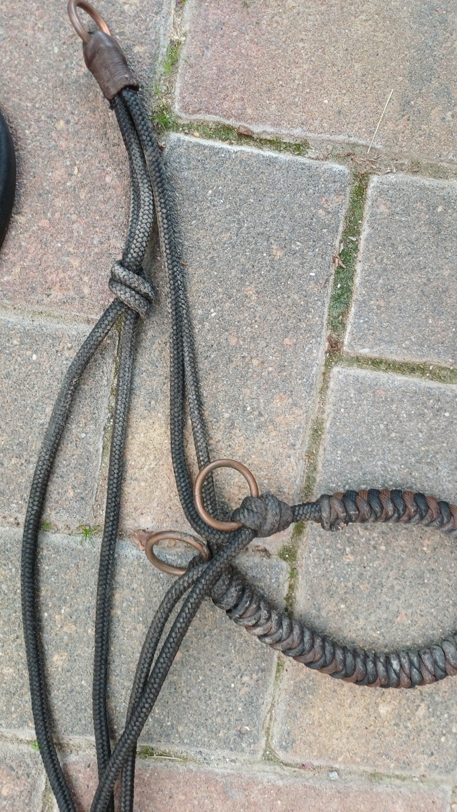 rijhalster full, Gebruikt, Bruin, Ophalen of Verzenden, Halster