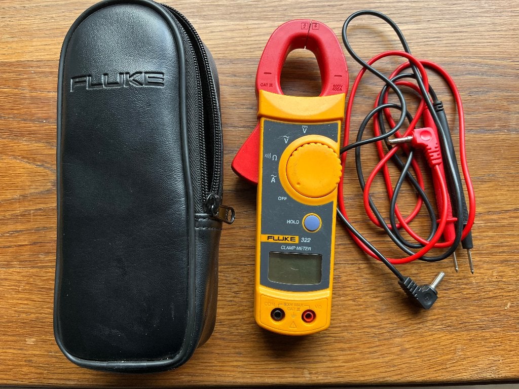 Fluke multimeter amperetang 322, Doe-het-zelf en Verbouw, Ophalen of Verzenden, Gebruikt, Multimeter