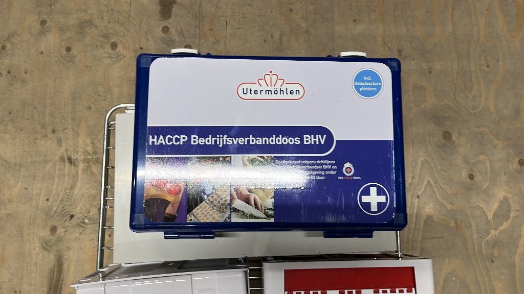 Partij: EHBO-dozen met inhoud – OP = OP!!, Ophalen of Verzenden, Zo goed als nieuw