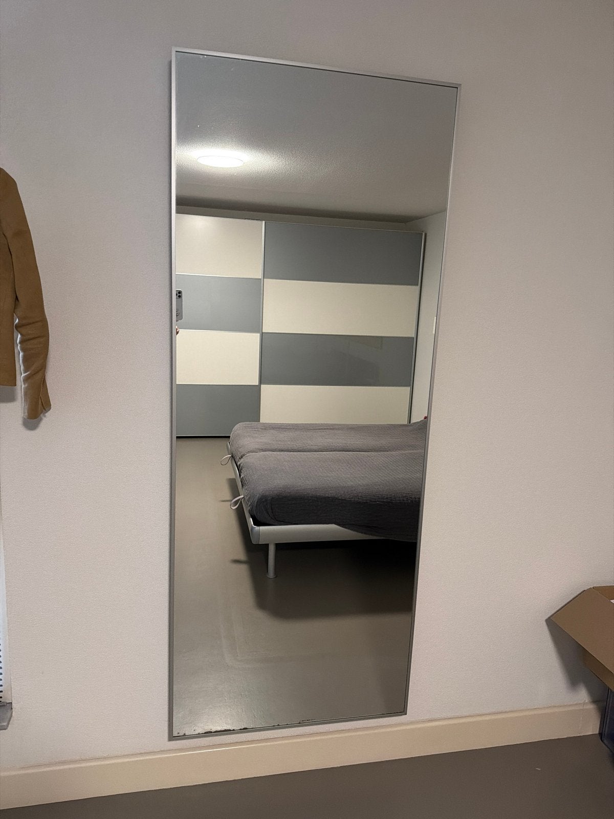 Grote IKEA Spiegel 195x78 cm, Gebruikt, Ophalen of Verzenden, 75 tot 100 cm, 150 tot 200 cm