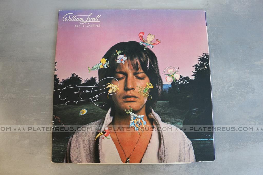 LP William Lyall – Solo Casting 1976 Rock 3046, Gebruikt, Ophalen of Verzenden, 1970 - 1979, Inclusief binnenhoes