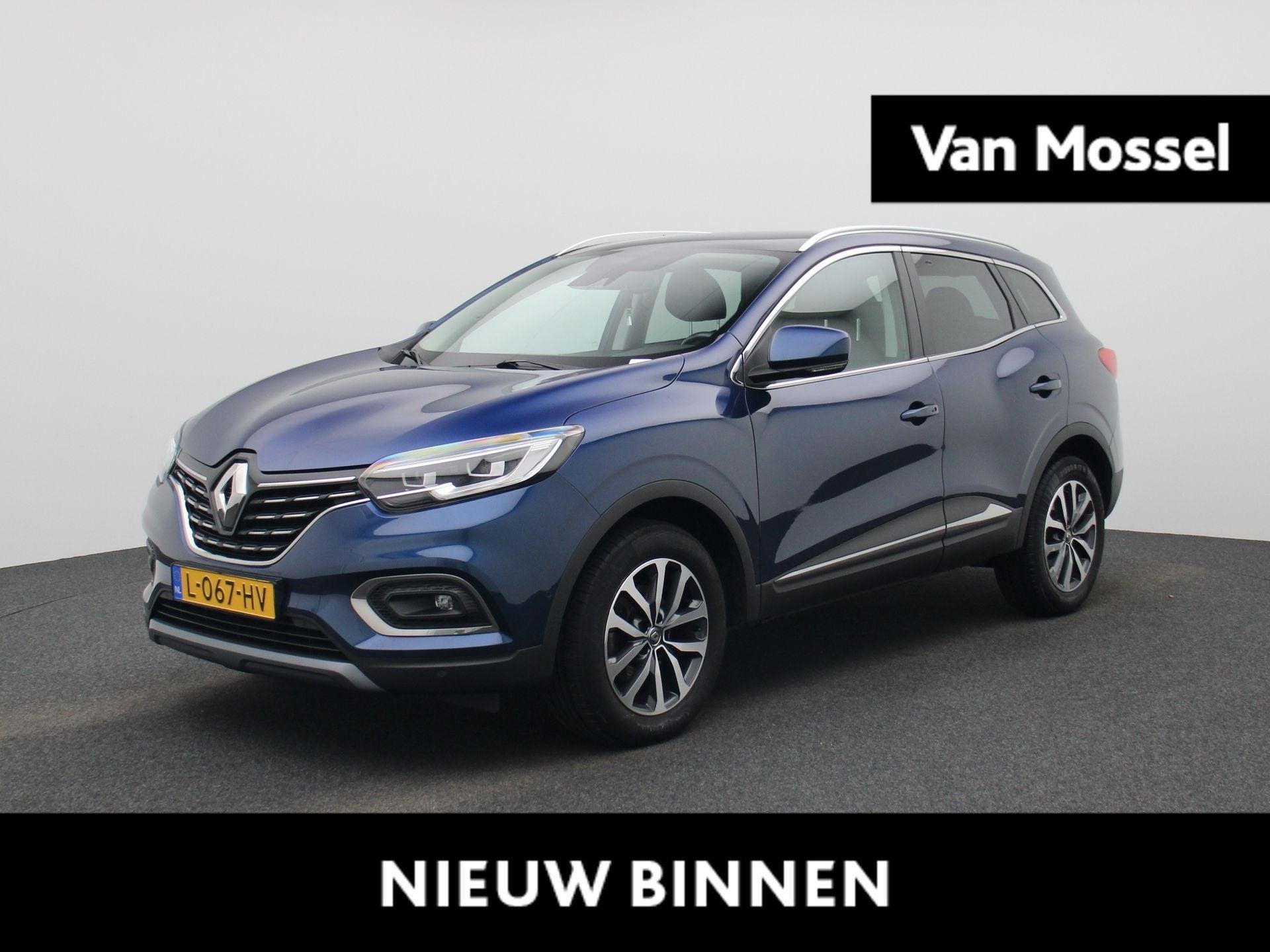 Renault Kadjar 1.3 TCe 140Pk Limited | Navigatie | Apple & A, Auto's, Kadjar, Gebruikt, 4 cilinders, Blauw
