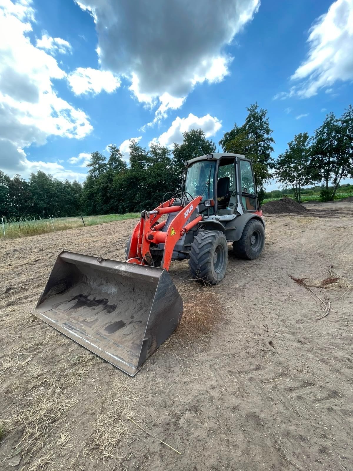 Atlas 70 Wiellader met nieuwe hydropomp en extra's, Ophalen, Wiellader of Shovel