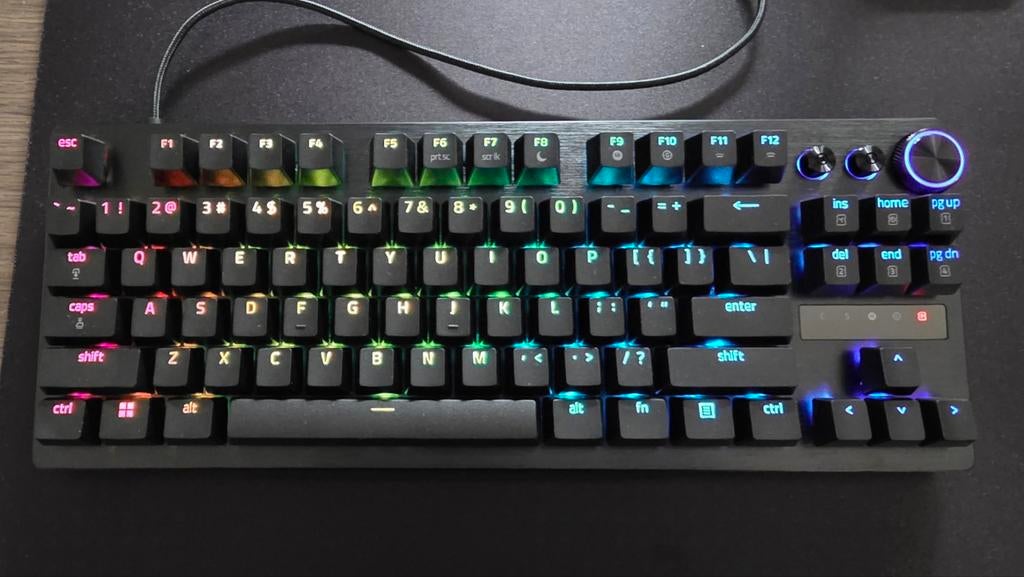 Razer Huntsman V3 Pro TKL gaming toetsenbord, Gaming toetsenbord, Ophalen of Verzenden, Zo goed als nieuw, Razer