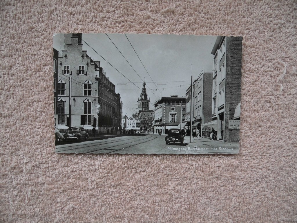 Nijmegen , Burchtstraat, Verzamelen, Ophalen of Verzenden, 1940 tot 1960, Gelderland