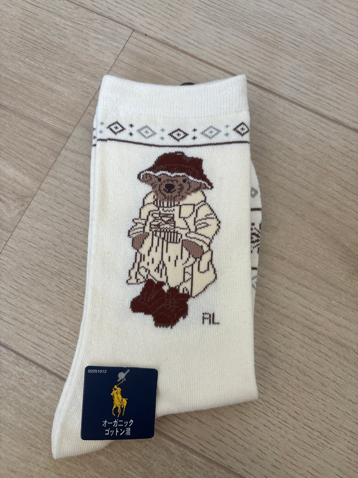 Polo Ralph Lauren sokken met Polo Bear, Sokken en Kniesokken, Verzenden, Wit, Maat 35 t/m 38
