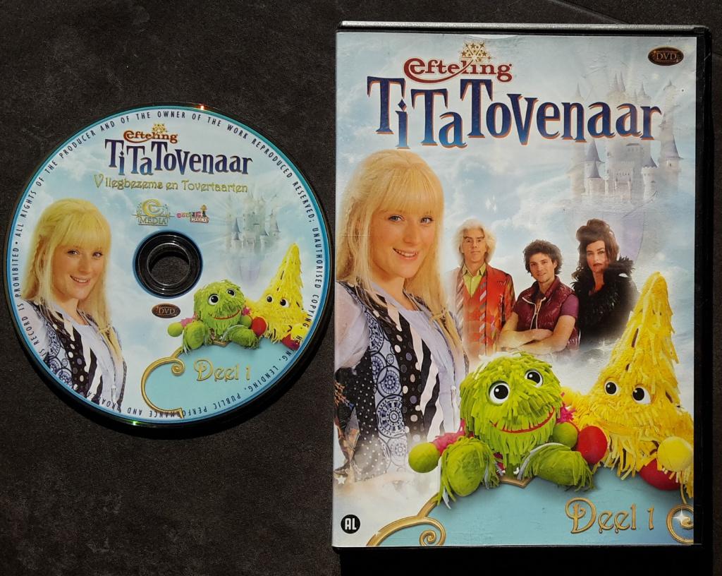 DVD - TiTaTovenaar Deel 1 - Efteling - Kinderen Jeugd Serie, Alle leeftijden, Ophalen of Verzenden, Zo goed als nieuw, Avontuur