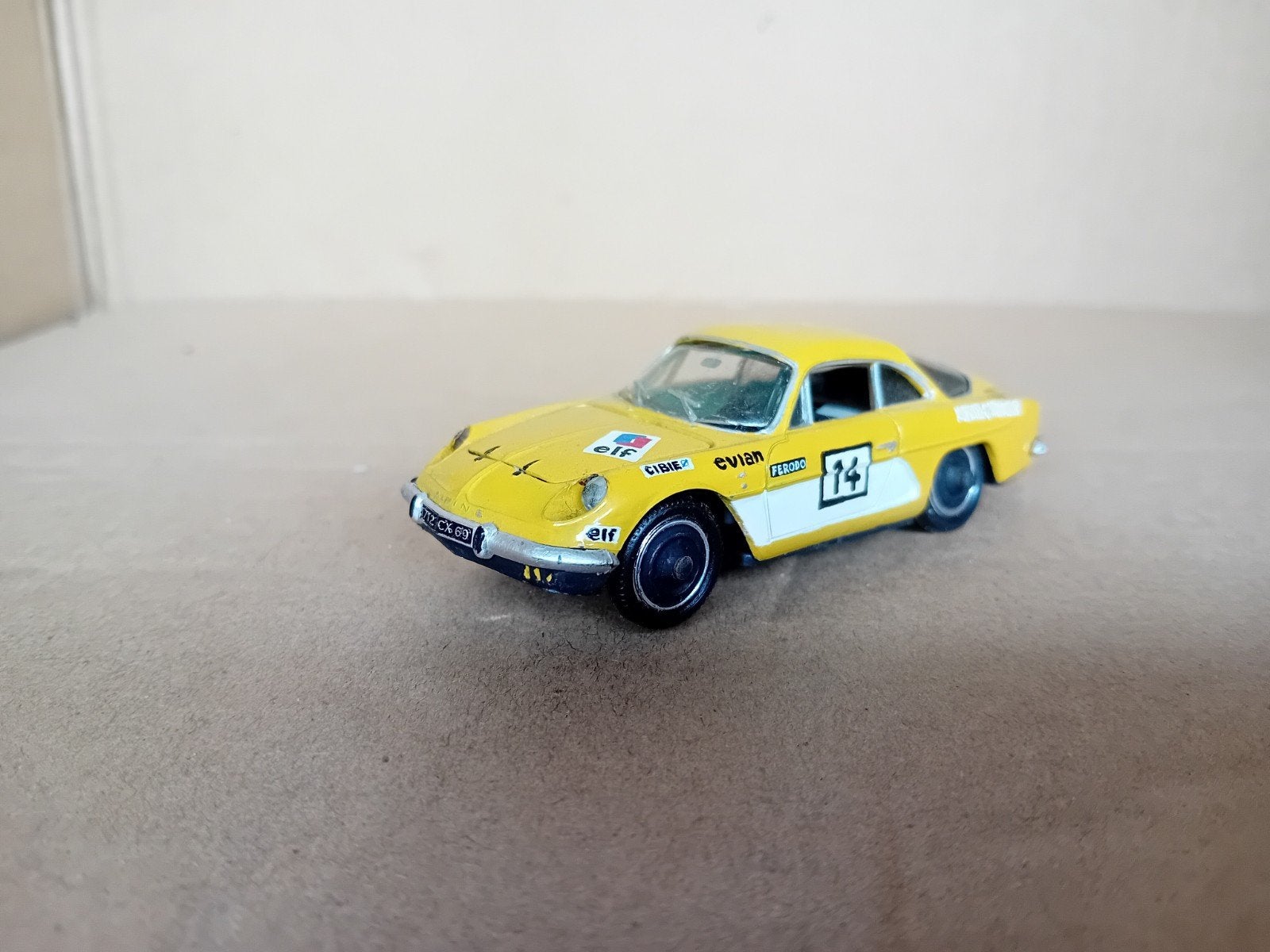 Norev Renault Alpine A110 1300 nr 59 - Nieuwstaat, Ophalen of Verzenden, Zo goed als nieuw, Auto, Norev