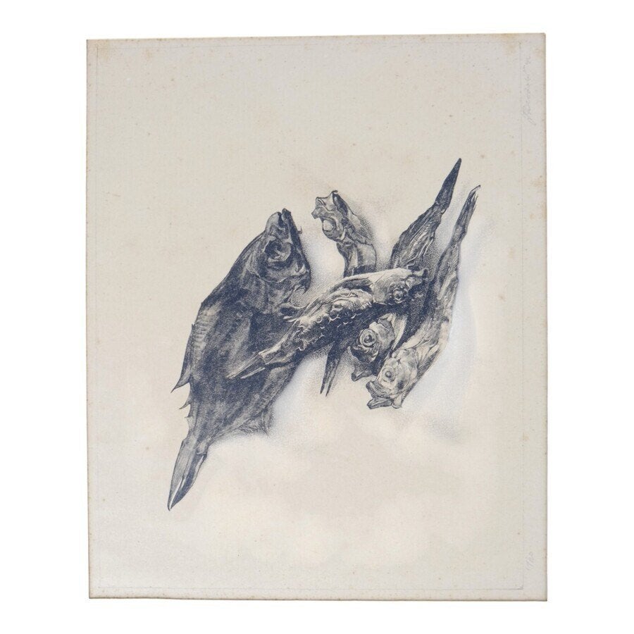 August Kaul, Olbricht e.a. - Zeven werken, Antiek en Kunst, Ophalen of Verzenden