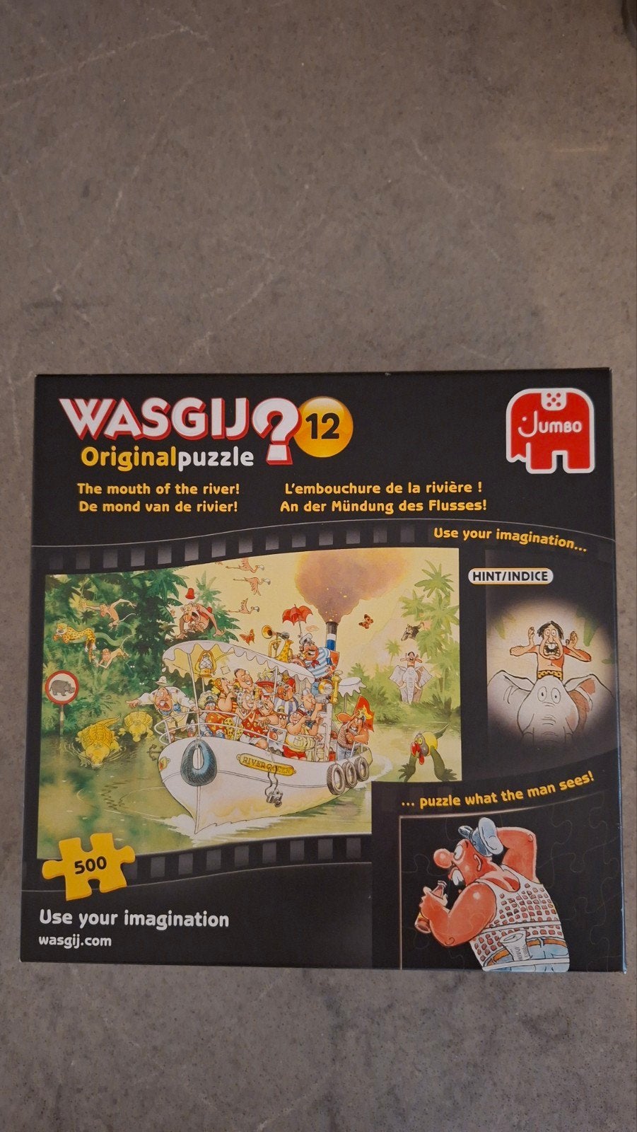 Wasgij puzzel nr  12, Ophalen, 500 t/m 1500 stukjes, Zo goed als nieuw