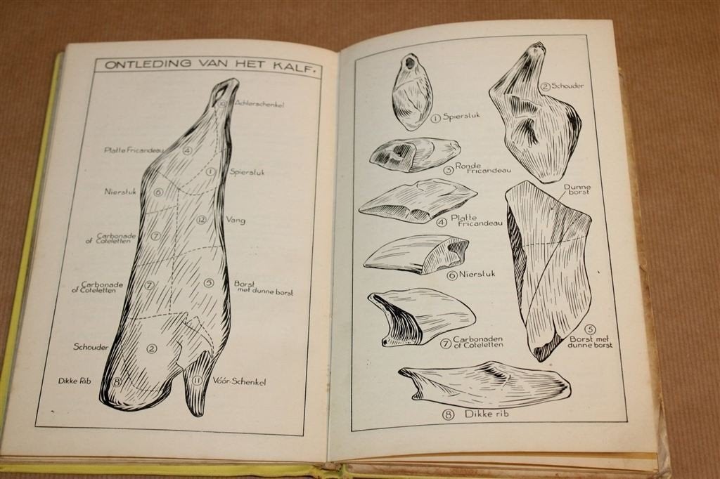 AVRO Kookboek — Vintage Boek met Recepten ca. 1930, Ophalen of Verzenden, Gelezen, Nederland en België