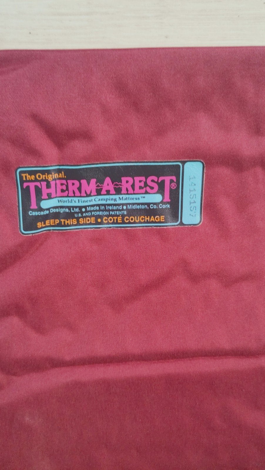 Therm-a-Rest zelfopblaasbaar slaapmatjes, Caravans en Kamperen, Slaapmatten, Ophalen, Gebruikt, 1-persoons
