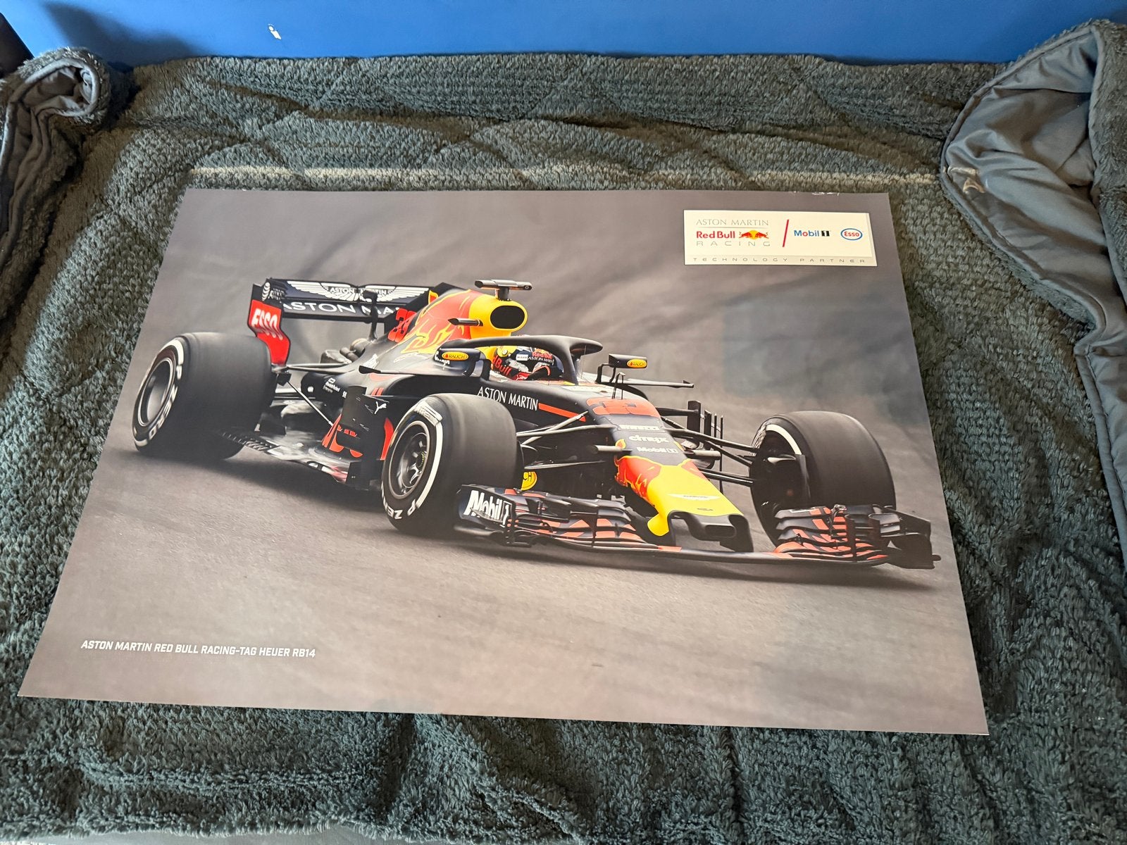 2 Red Bull Racing F1 Posters - 60x90 cm, Met lijst, Deurposter of groter, Rechthoekig Liggend, Ophalen of Verzenden