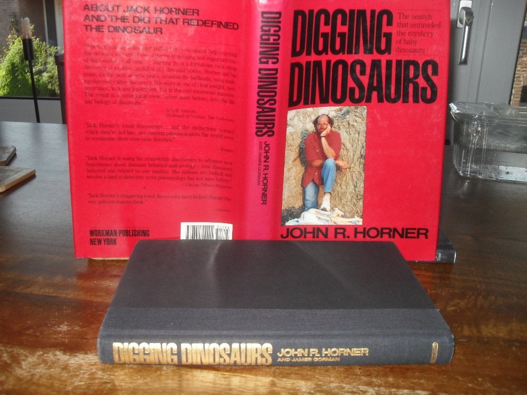 BOEK JOHN HORNER-DIGGING DINOSAURS., Boeken, John Horner., Ophalen of Verzenden, Zo goed als nieuw, Los deel