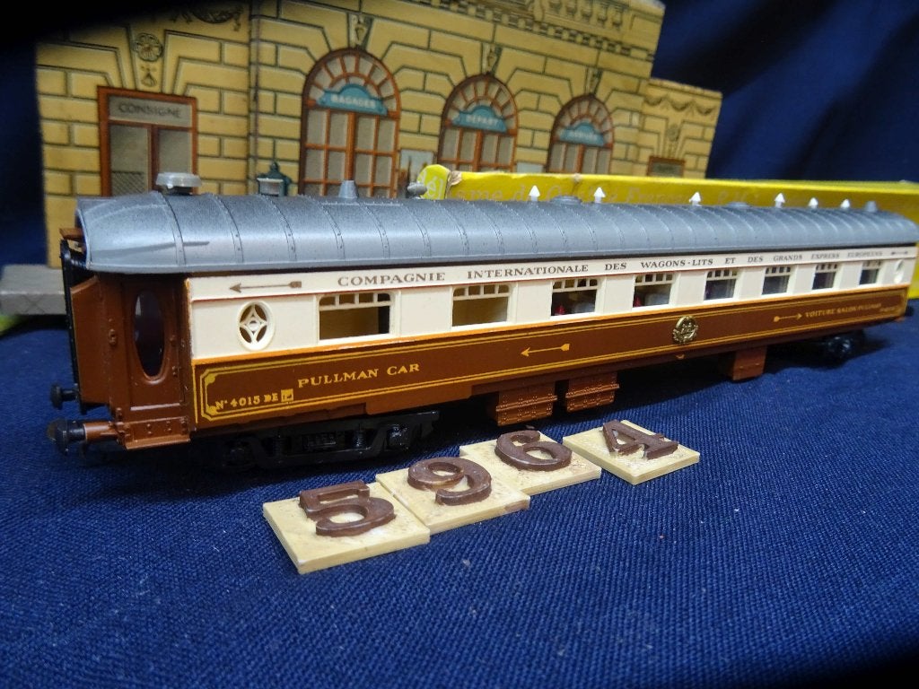 5964=R.M.A. Pullman car voiture salon wagon 4015.        89, Overige merken, Gelijkstroom, Wagon, Ophalen of Verzenden