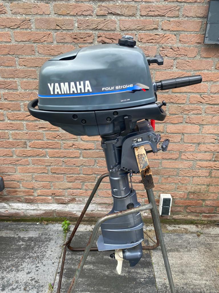Yamaha 4 pk langstaart 4-takt buitenboordmotor, Ophalen, Gebruikt, Minder dan 5 pk, Viertaktmotor