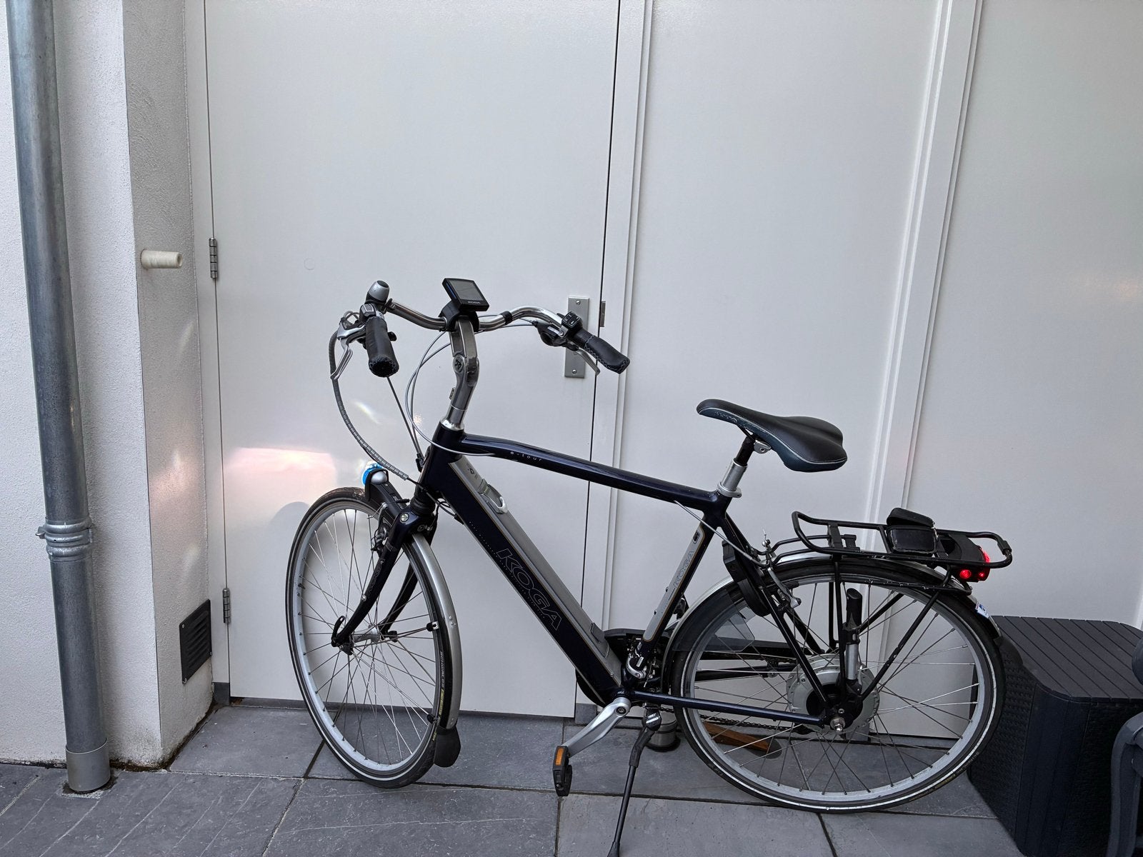 Koga E-bike met Shimano Deore en 57 cm frame, 55 tot 59 cm, Ophalen, Gebruikt, 50 km per accu of meer