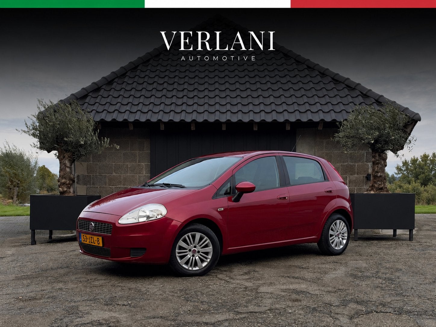 Fiat Punto Evo 1.2 | 107k NAP | Airco | Cruise | Nieuwe APK, Stof, 40 €/maand, 4 cilinders, 400 kg