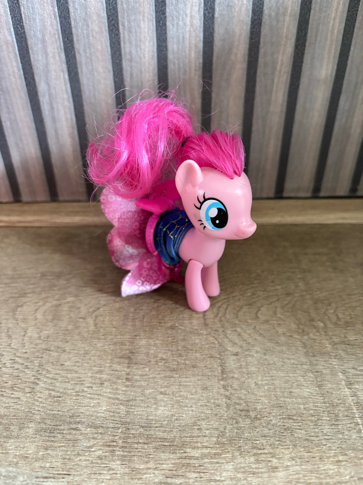 My Little Pony Figuurtje - Roze met Zeemeerminstaart, Ophalen of Verzenden, Zo goed als nieuw