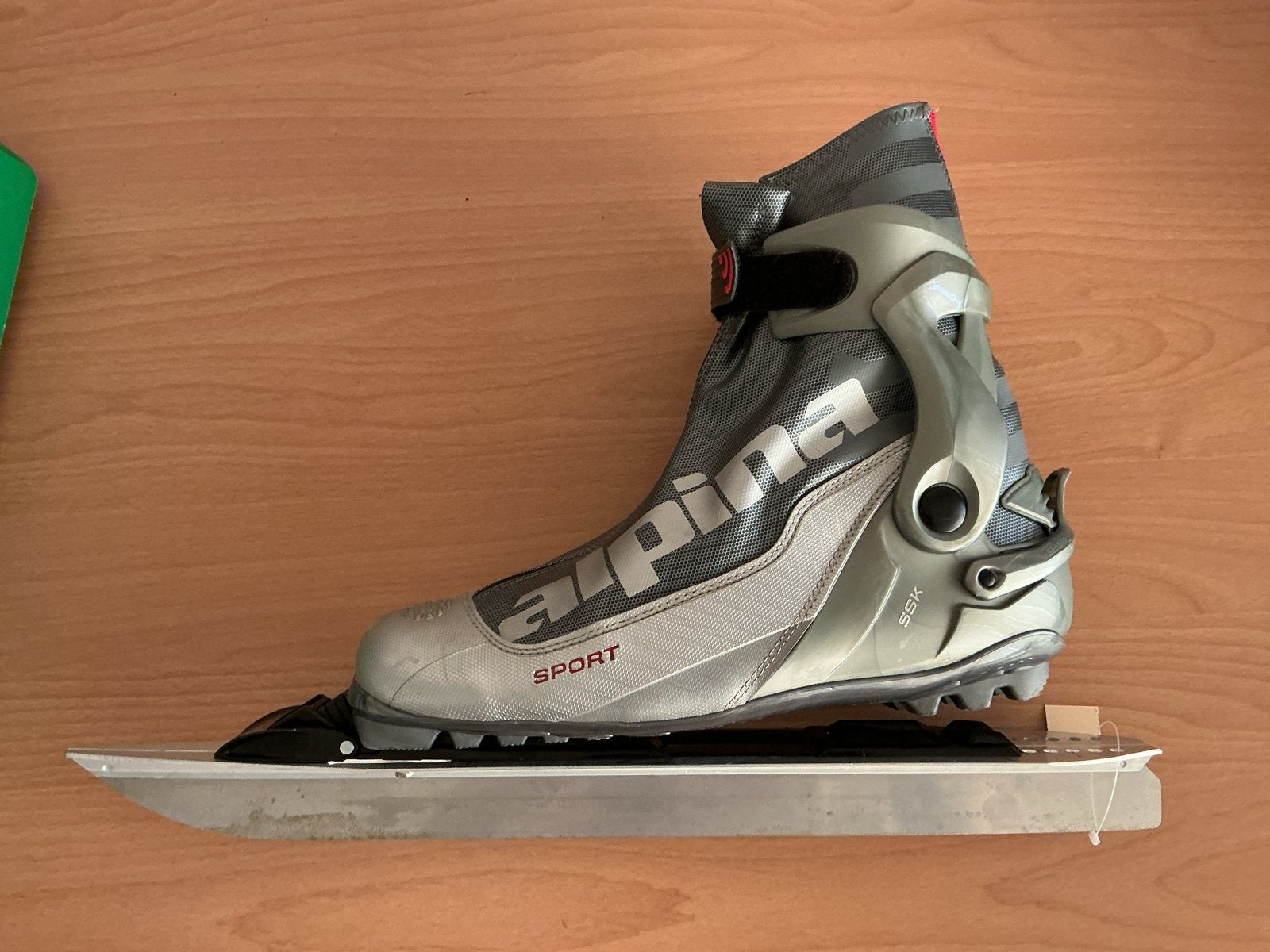 Alpina Clicknoren type  Salomon Maat 47 zweedse schaatsen, Klapschaats, Gebruikt, ., .