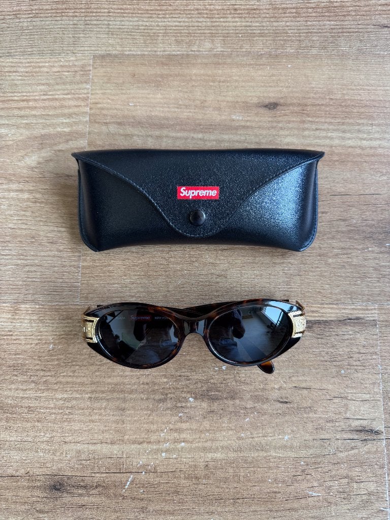 Supreme Plaza Sunglasses (Tortoise) Zonnebril, Overige merken, Zonnebril, Bruin, Ophalen of Verzenden