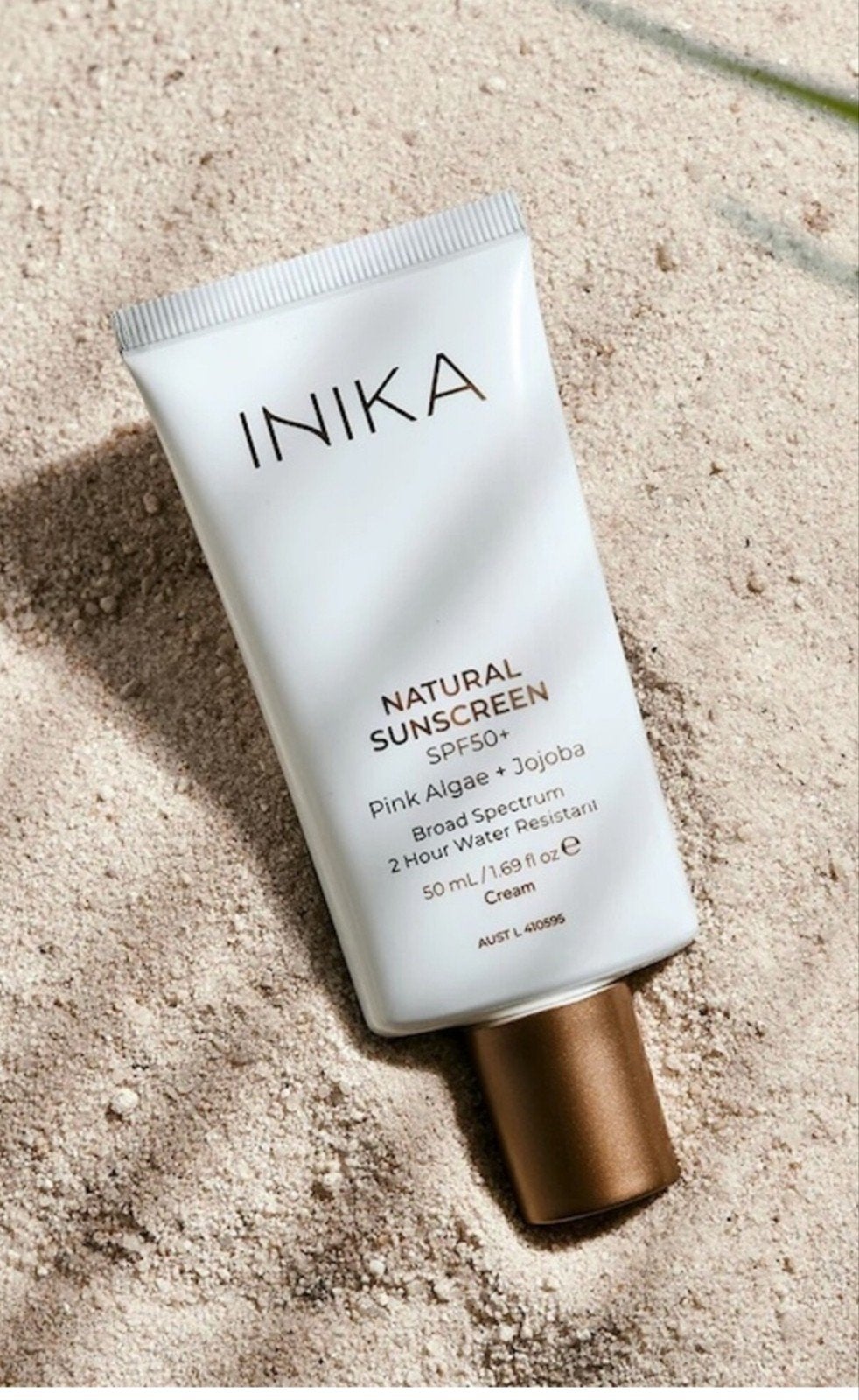 inika  natural sunscreen cream spf50, Ophalen of Verzenden, Nieuw, Gehele gezicht
