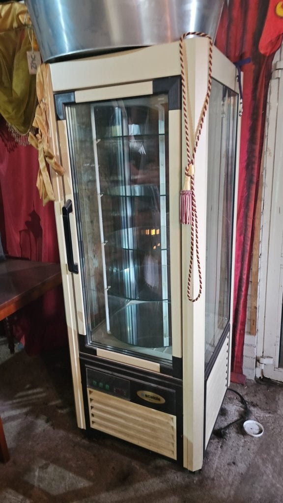 Professionele SCAIOLA Gekoelde Vitrine, Ophalen, 50 tot 100 cm, Zo goed als nieuw, 150 tot 200 cm