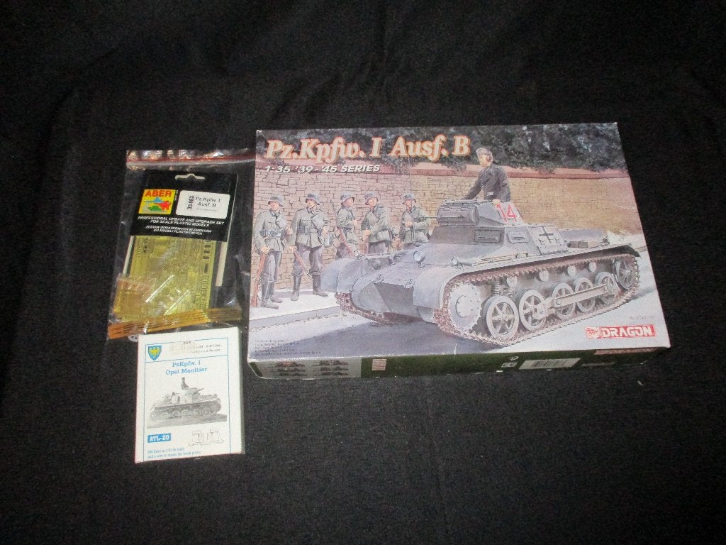 D-559,DRAGON 1-35,NO,6186,Pz.Kpfw. I Ausf. B+FRIUL TRACKS 1-, Overige merken, 1:32 tot 1:50, Overige typen, Nieuw