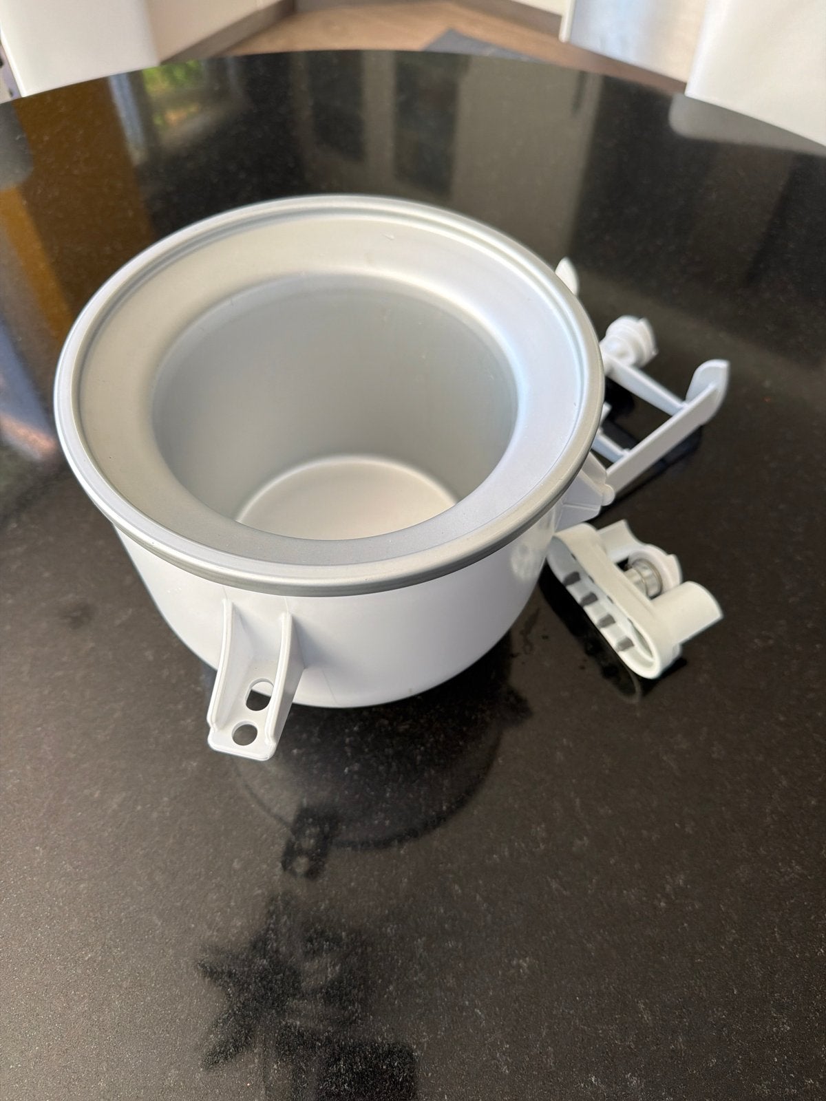 Kitchenaid IJsmachine onderdelen - Kom en roerder, Ophalen of Verzenden, Gebruikt, Koelelement