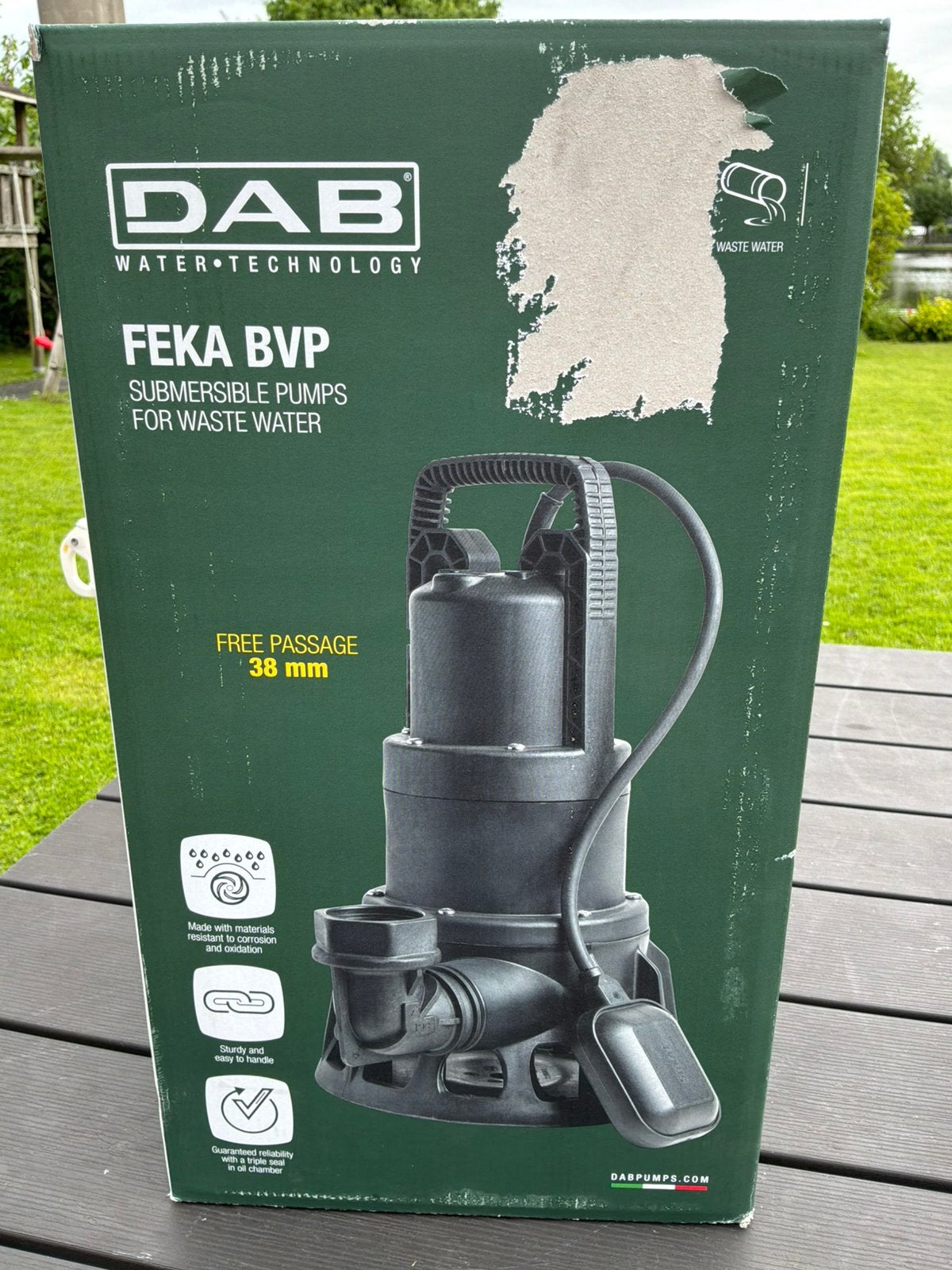 DAB feka, Ophalen of Verzenden, Nieuw, Elektrisch, Dompelpomp