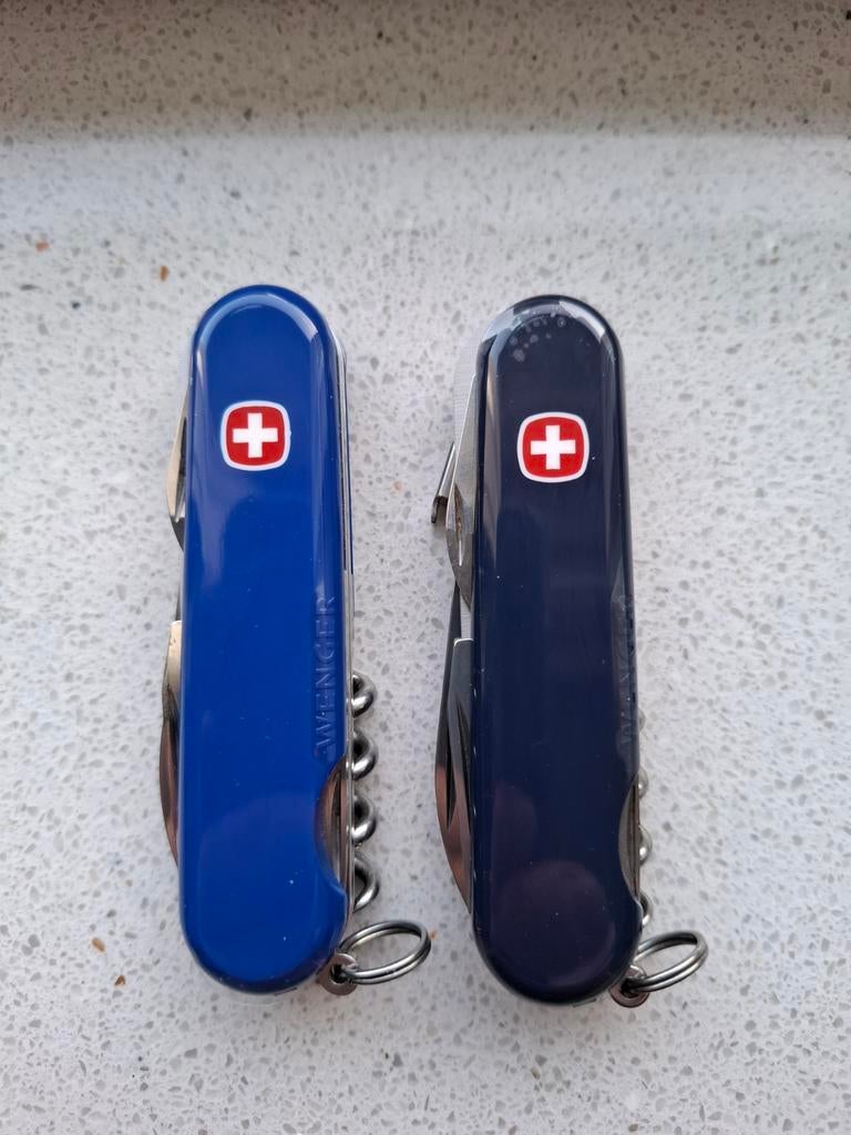 Wenger zakmes mes Victorinox blauw, Ophalen of Verzenden, Nieuw