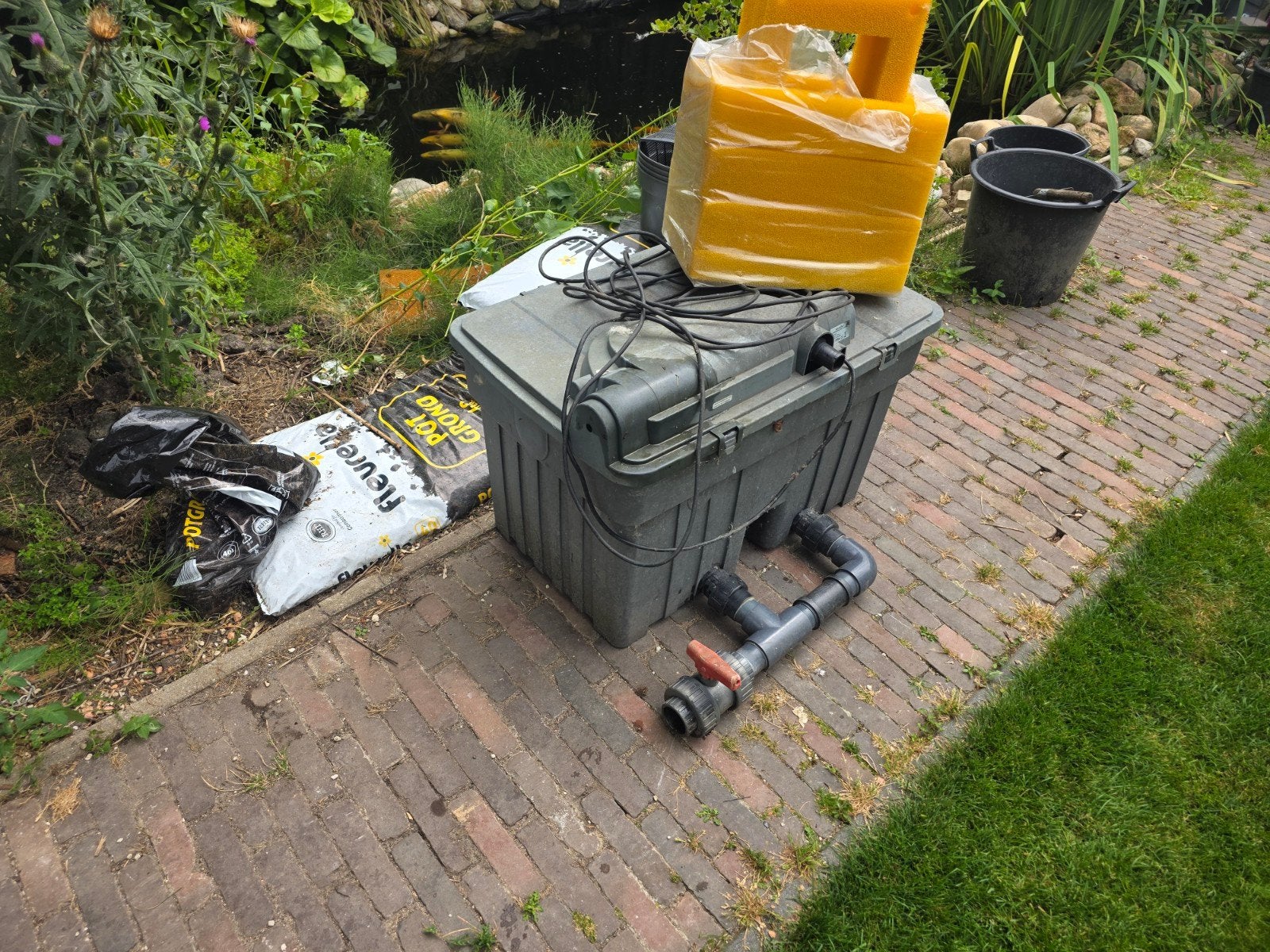 Vijverfilter - Compleet systeem, Tuin en Terras, Vijvers, Ophalen, Gebruikt