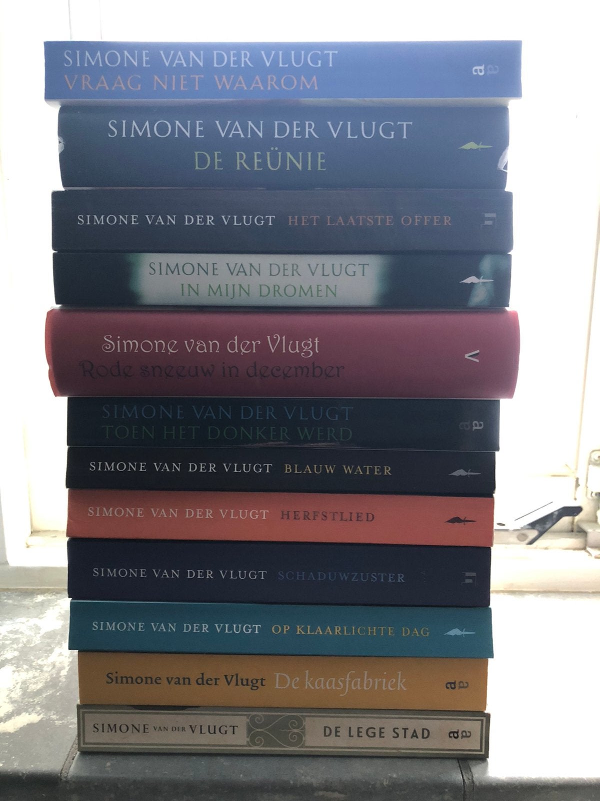 Simone van der Vlugt, Ophalen, Gelezen