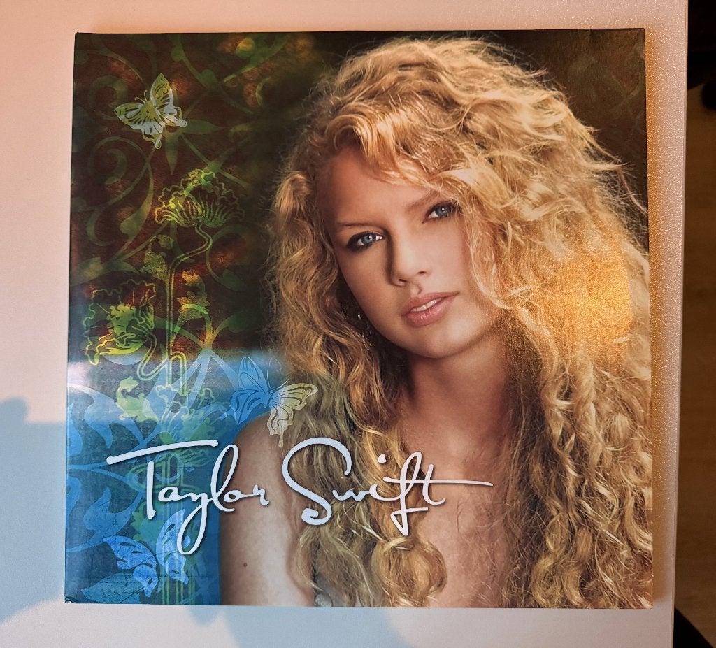 Taylor Swift - debut vinyl, Beschermende buitenhoes, Pop, Ophalen of Verzenden, Zo goed als nieuw