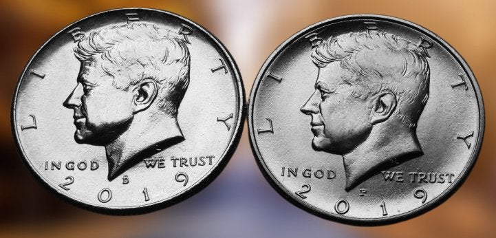 **  2019 Kennedy Half Dollar Set - VS Munt - D + P  **, Verzenden, Noord-Amerika, Setje